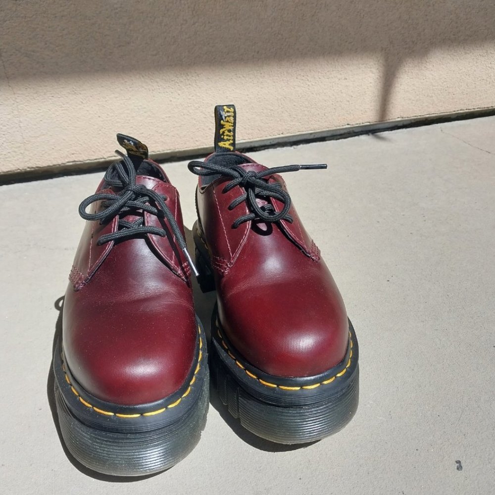 [SOLD] Dr. Martens Audrick 3 Eye Platform Shoes Brando - Women Size 6